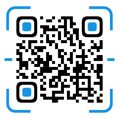 QR code of mobile website